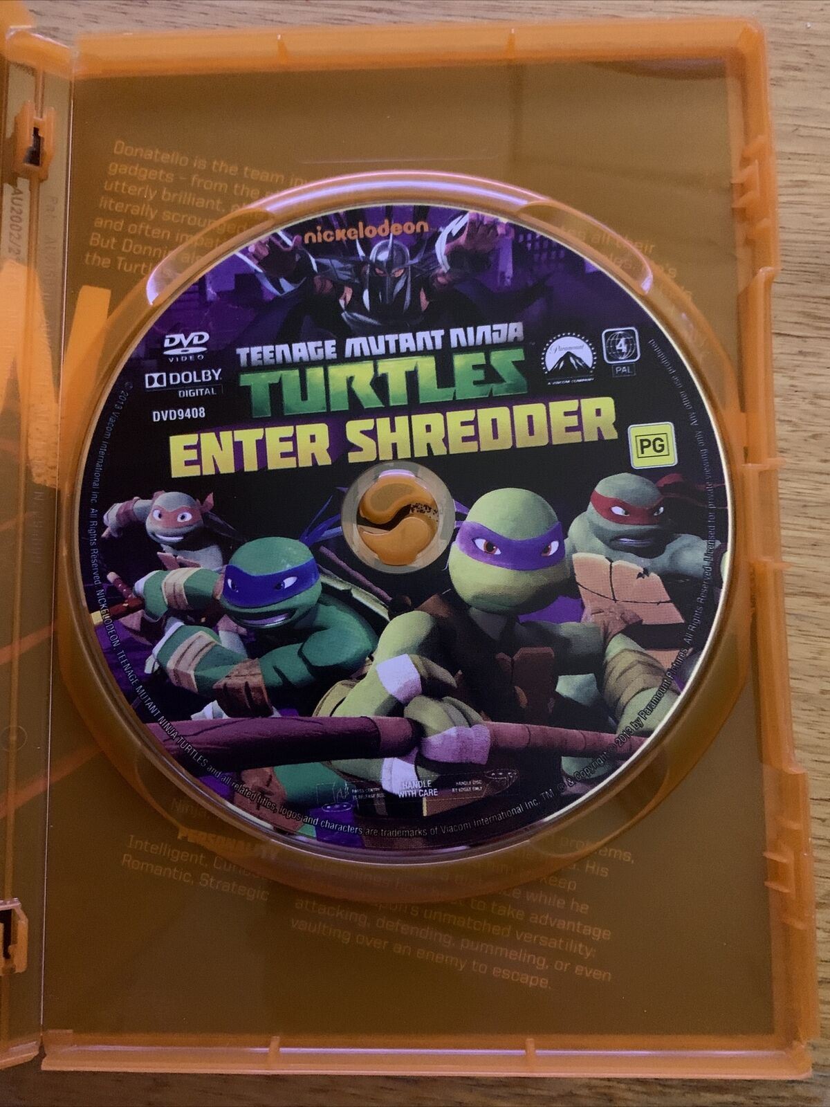 Teenage Mutant Ninja Turtles - Enter Shredder (DVD) Region 4&2