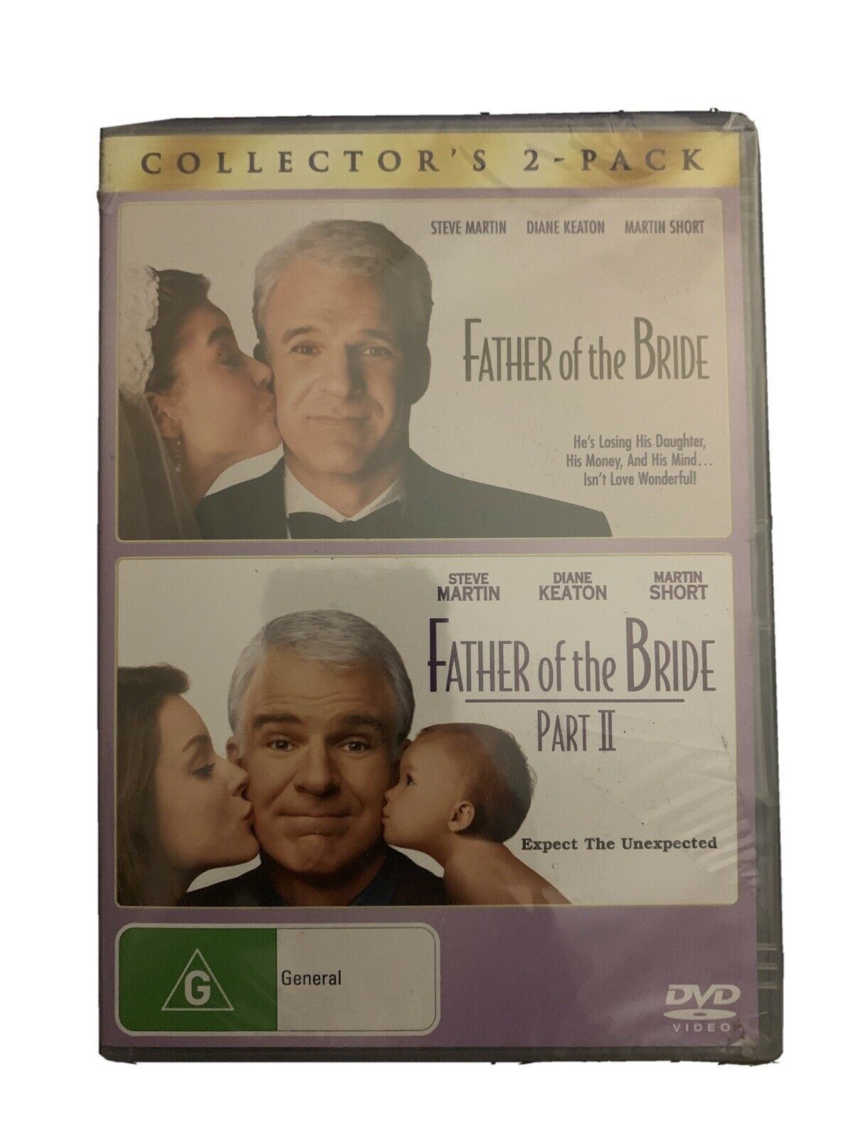 *New Sealed* Father Of The Bride 1 & 2 (DVD) Region 4