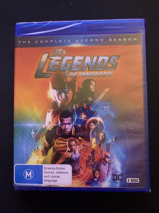 *New Sealed* DC's Legends Of Tomorrow : Season 2 (Blu-ray, 2017, 3-Disc) RegionB