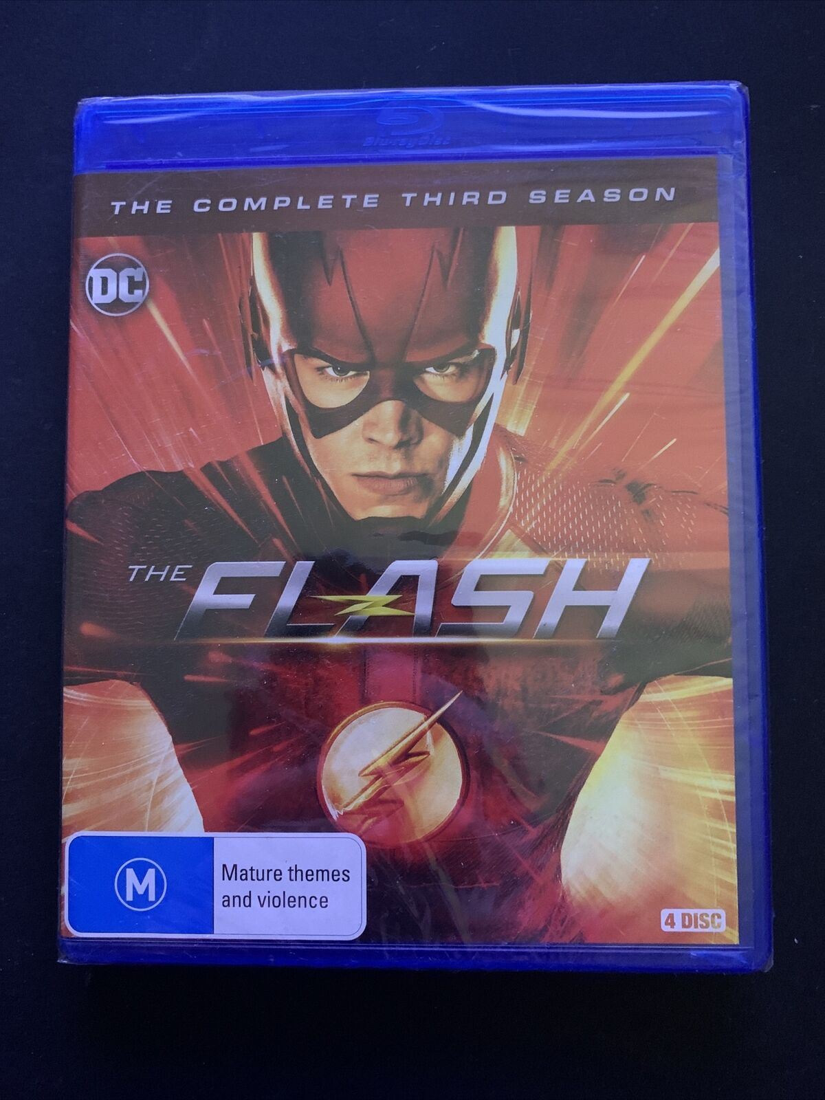 *New Sealed* The Flash : Season 3 (Blu-ray, 2017, 4-Disc Set) Region B