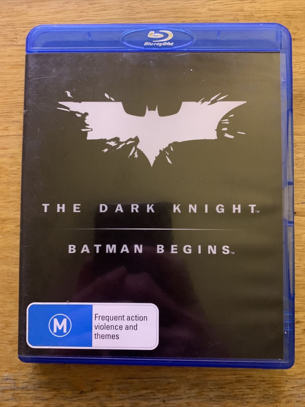 Batman Begins / The Dark Knight (Blu-ray) Christian Bale. Christopher Nolan Film