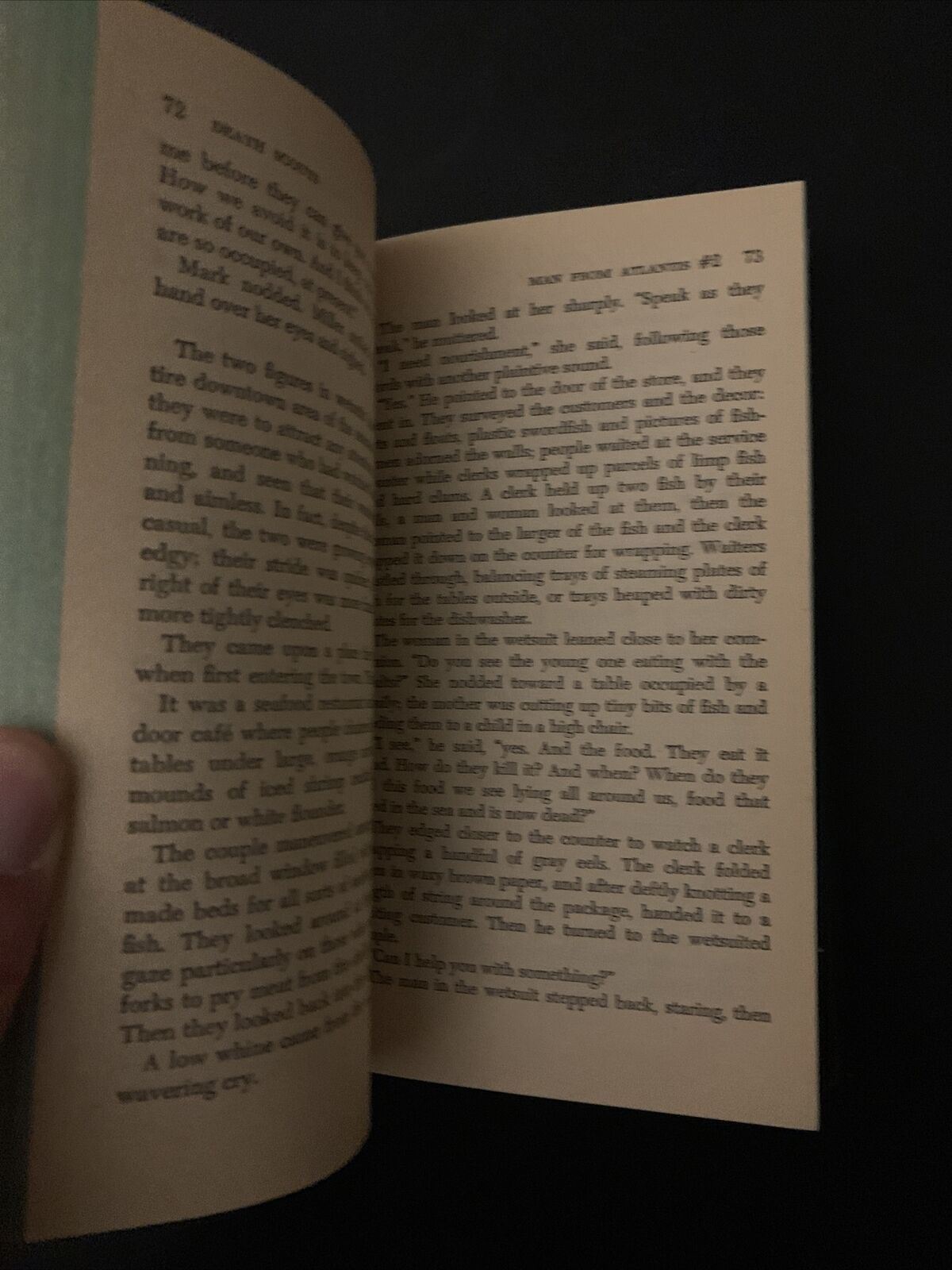 Man from Atlantis - Death Scouts By Richard Woodley 1979 Book