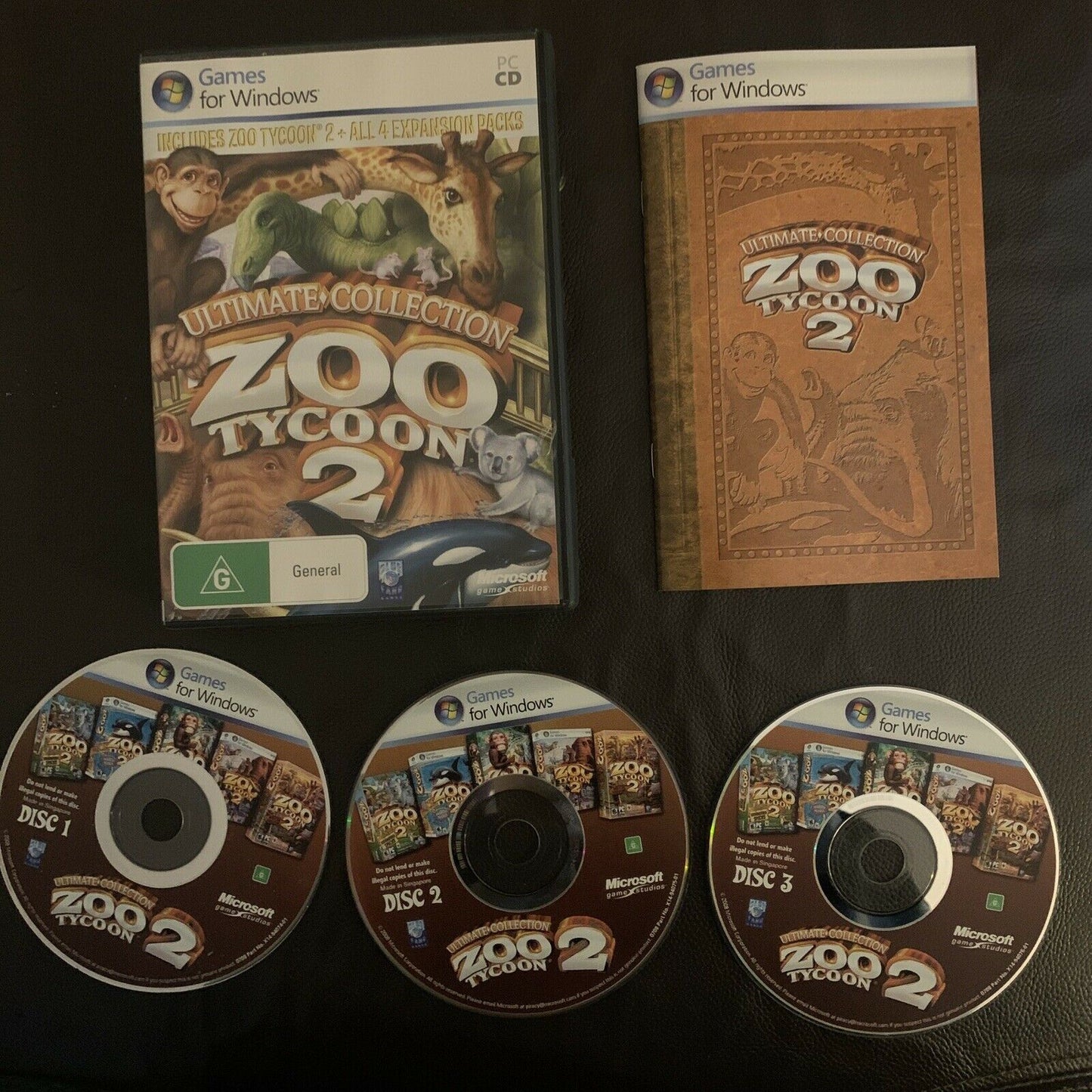 Zoo Tycoon 2 Ultimate Collection All Expansions - PC Windows Game