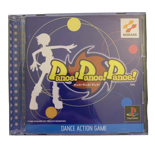 Dance! Dance! Dance! - Playstation PS1 NTSC-Japan Konami Dancing Game