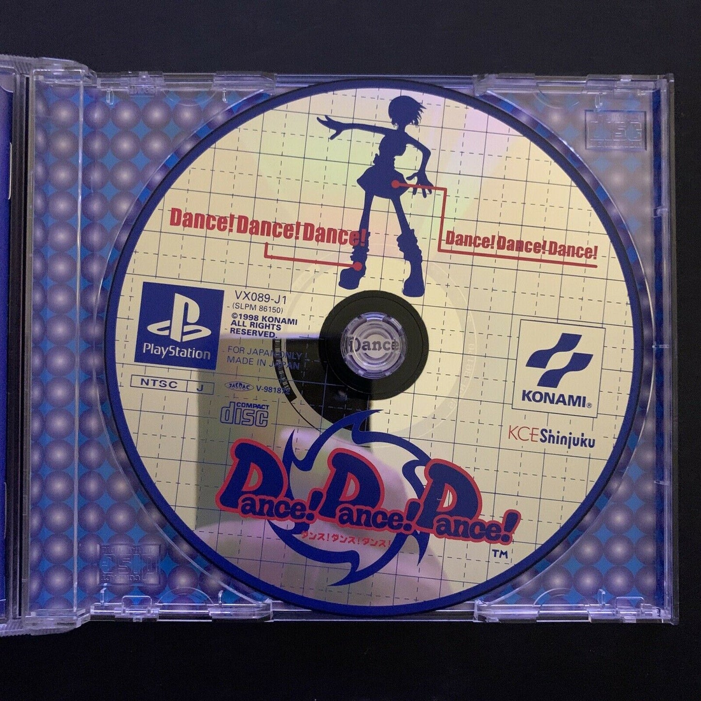 Dance! Dance! Dance! - Playstation PS1 NTSC-Japan Konami Dancing Game