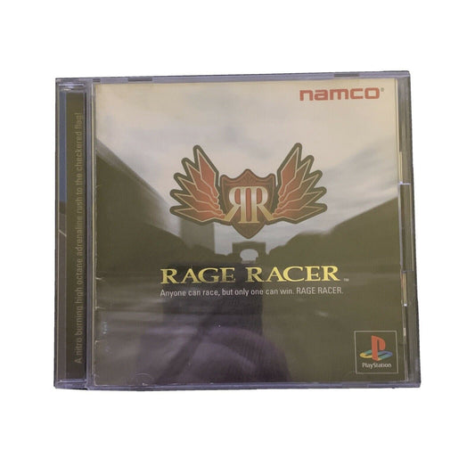 Rage Racer - PlayStation PS1 NTSC-J Japan NAMCO Ridge Racer Game