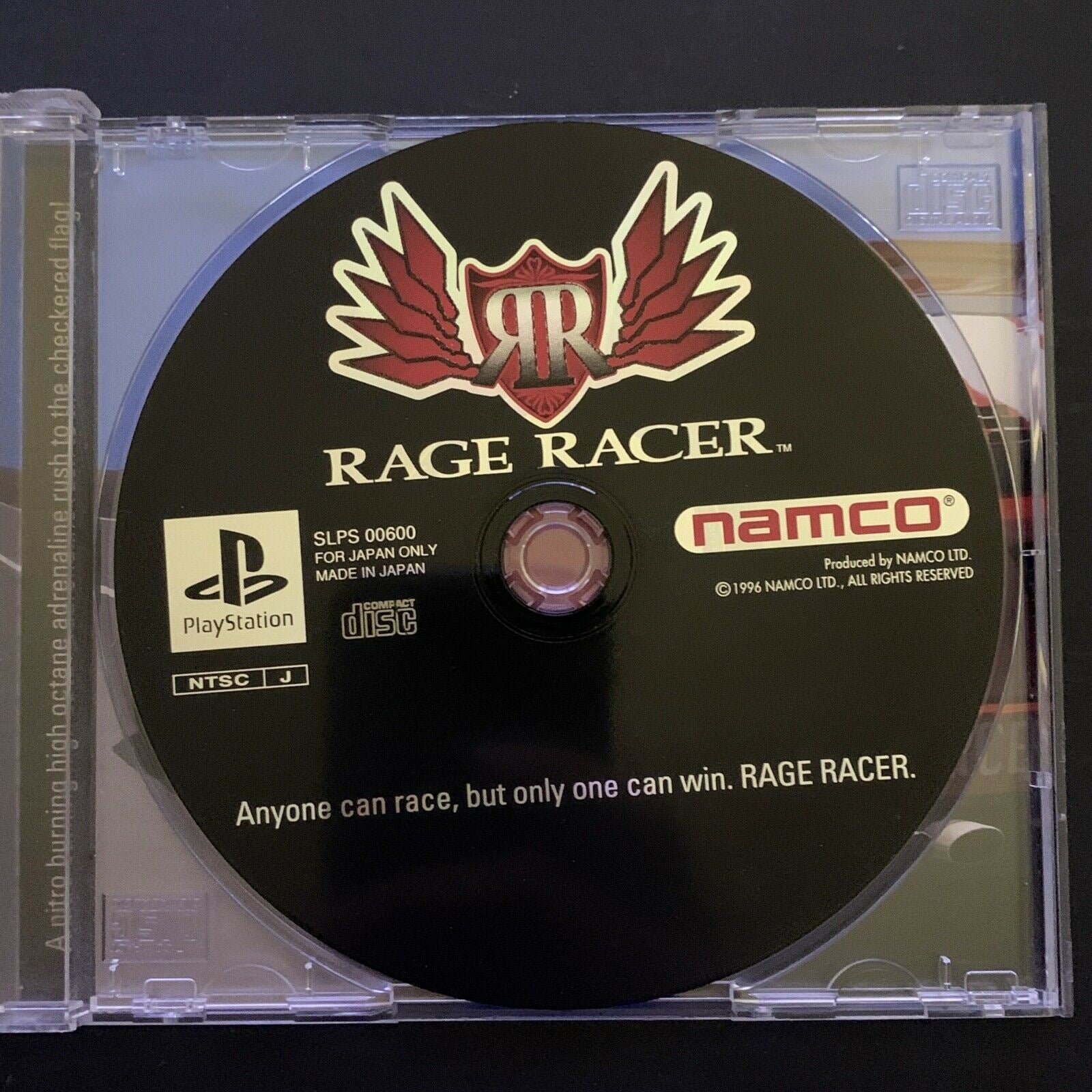 Rage Racer - PlayStation PS1 NTSC-J Japan NAMCO Ridge Racer Game ...