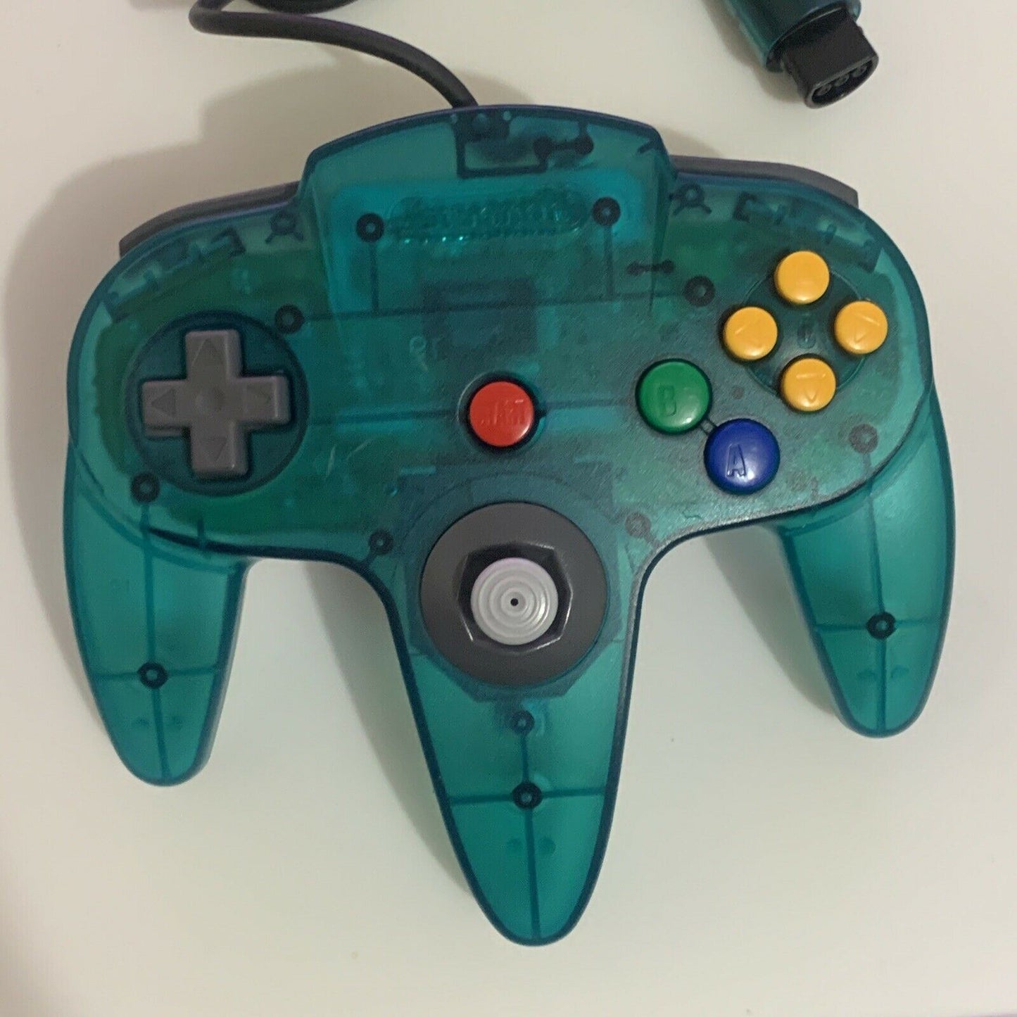 Genuine Nintendo N64 Controller Transparent Green & Clear NUS-004 ...