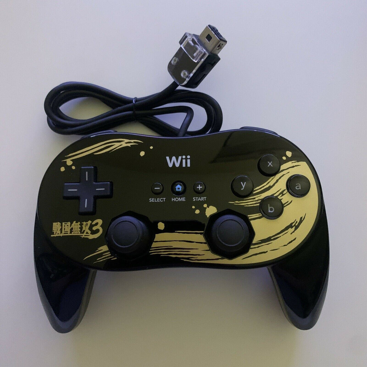 Controle Samurai Official Samurai Warriors 3 Classic Nintendo Wii Controller Sengoku Mu ...
