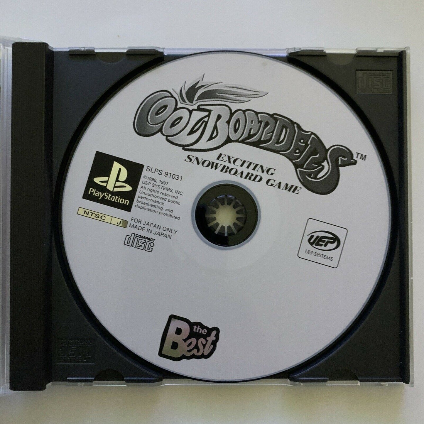 Cool Boarders - Sony Playstation PS1 NTSC-J JAPAN Snowboarding 1996 Game