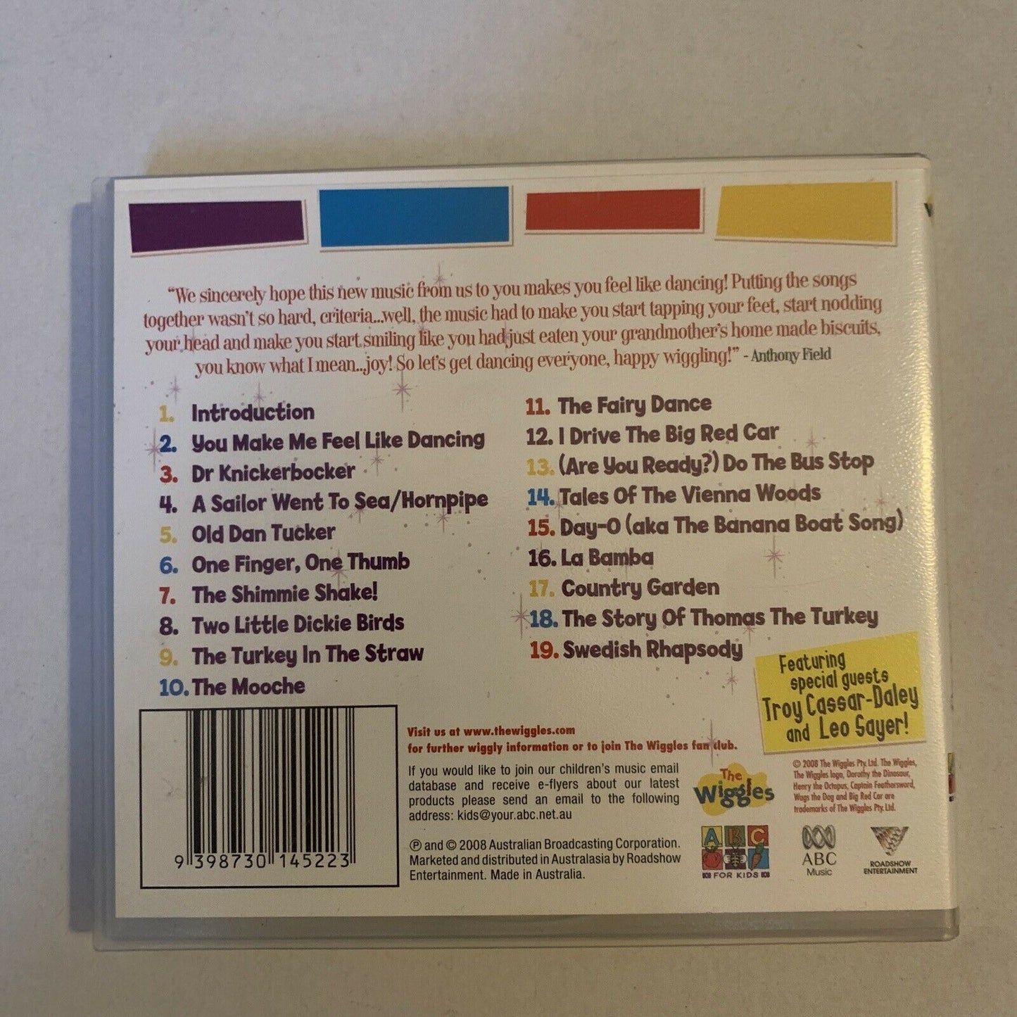 The Wiggles - You Make Me Feel Like Dancing (CD, Album)