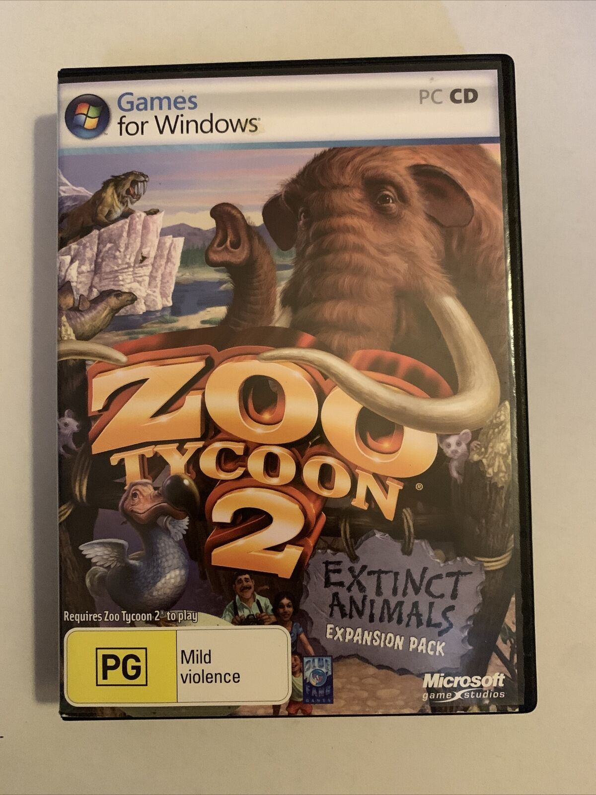 Zoo Tycoon 2: Extinct Animals Expansion Pack - PC Game 2007