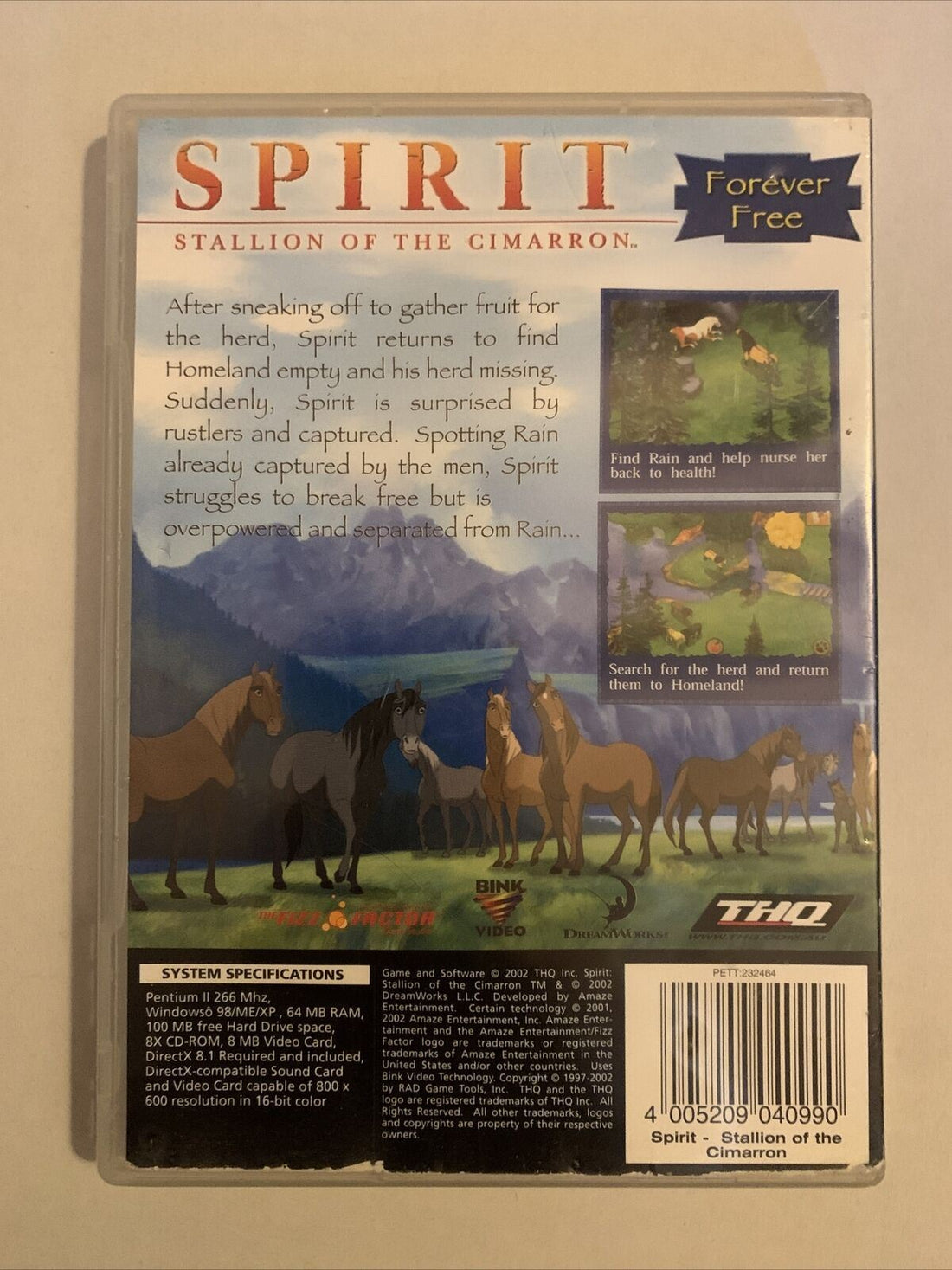 Spirit: Stallion Of The Cimarron - PC Windows Game – Retro Unit