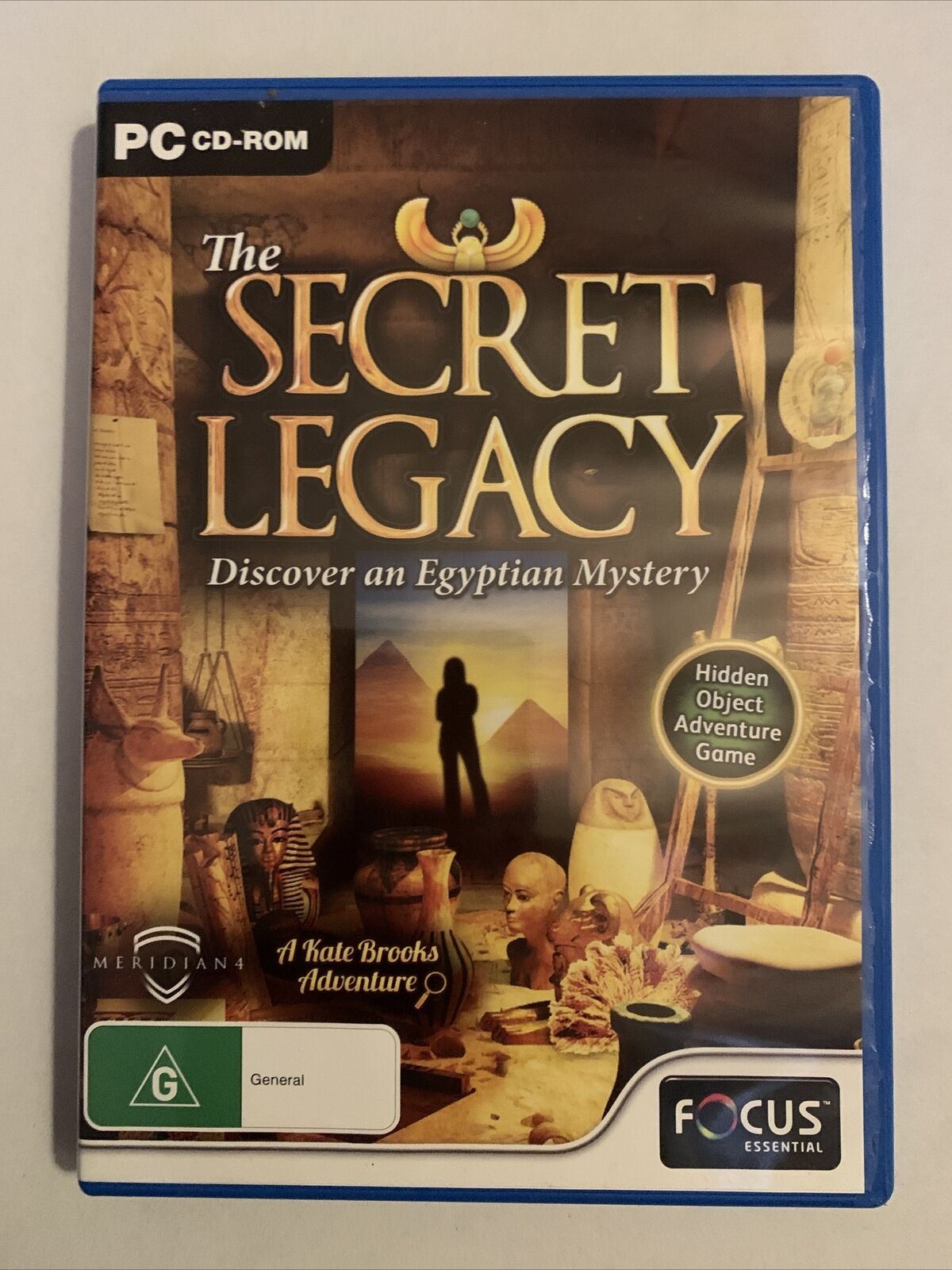 The Secret Legacy: An Egyptian Mystery - PC Windows Hidden Object Game