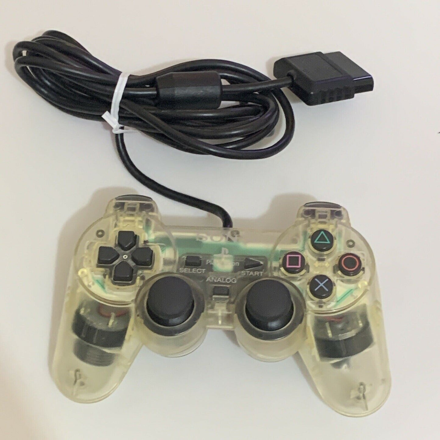 Genuine Sony Dualshock 2 Controller PS2 Clear Transparent SCPH-10010