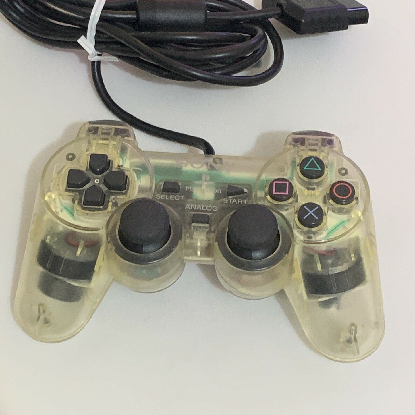 Genuine Sony Dualshock 2 Controller PS2 Clear Transparent SCPH-10010