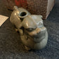Chinese Lion-Shaped Candlestick Holder