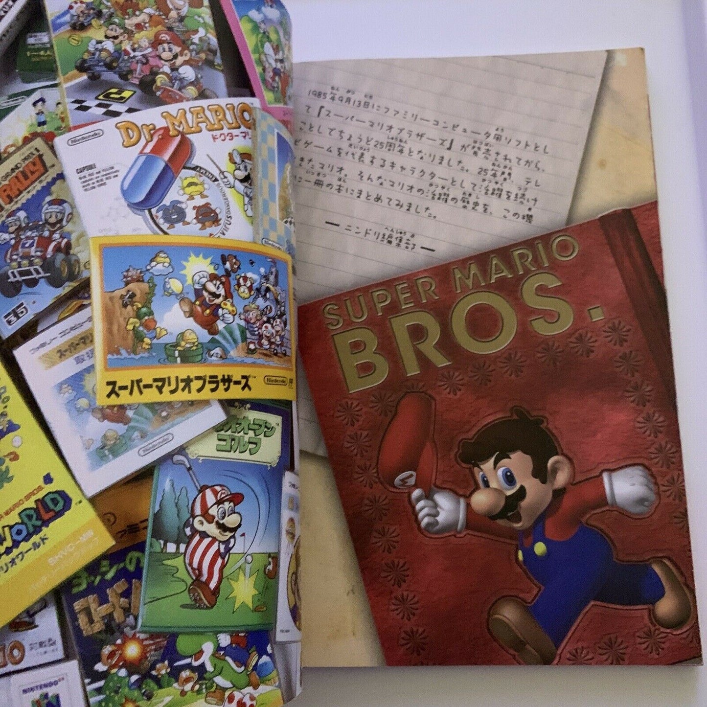 1985-2010 Mario Game Expo Book - Japanese Limited Edition