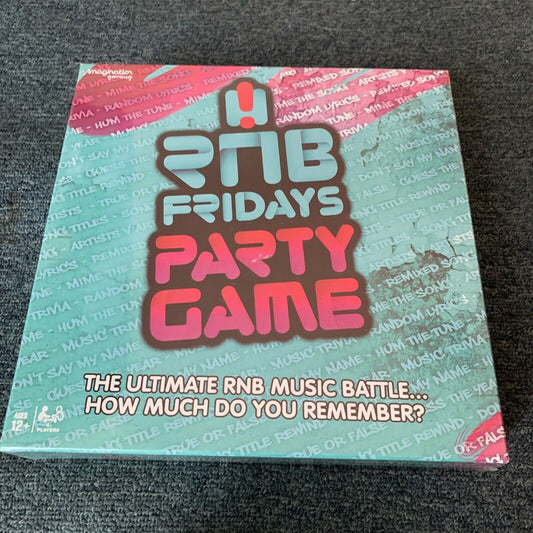 *New Sealed* RNB Fridays Board Game - RNB Music Battle Game