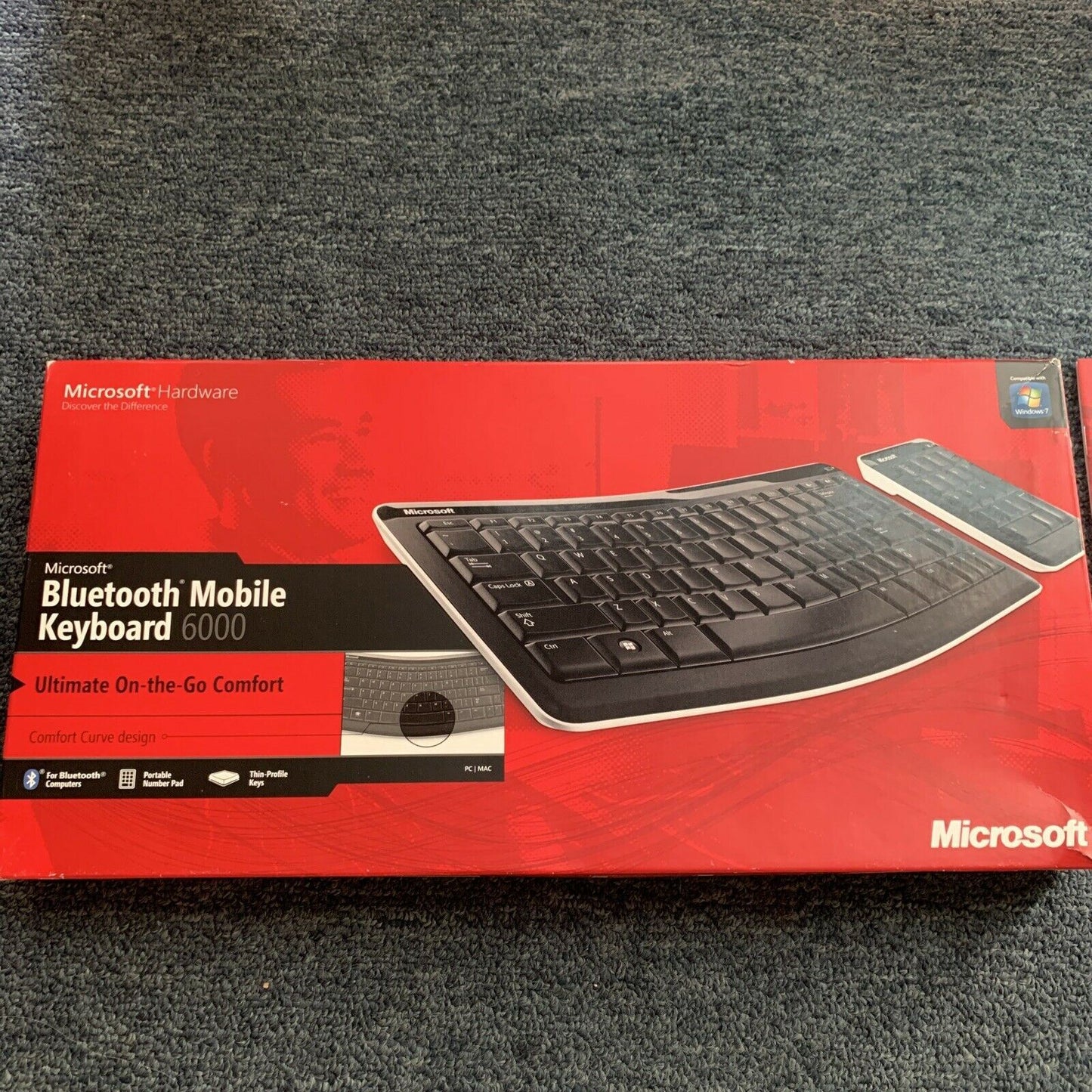 Microsoft Bluetooth Mobile Keyboard & Keypad 6000