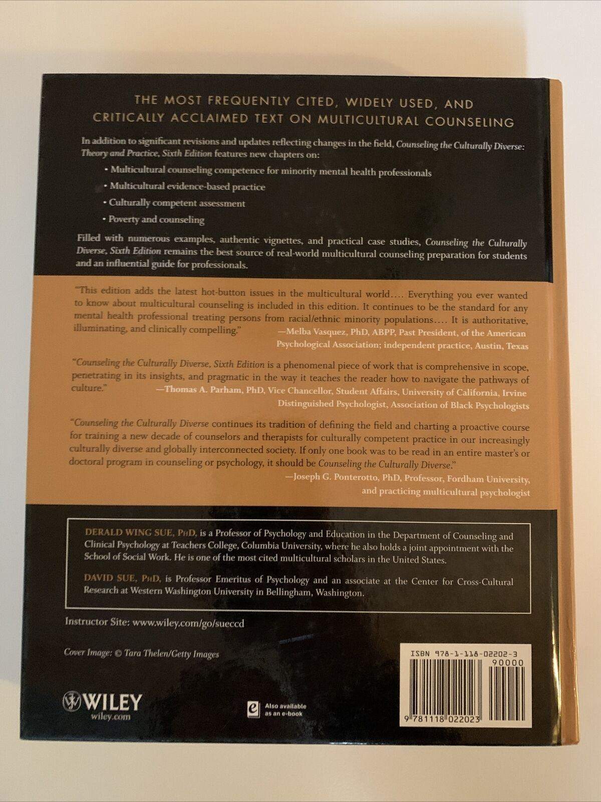 Counseling The Culturally Diverse - Theory & Practice by Details Sue, David Sue