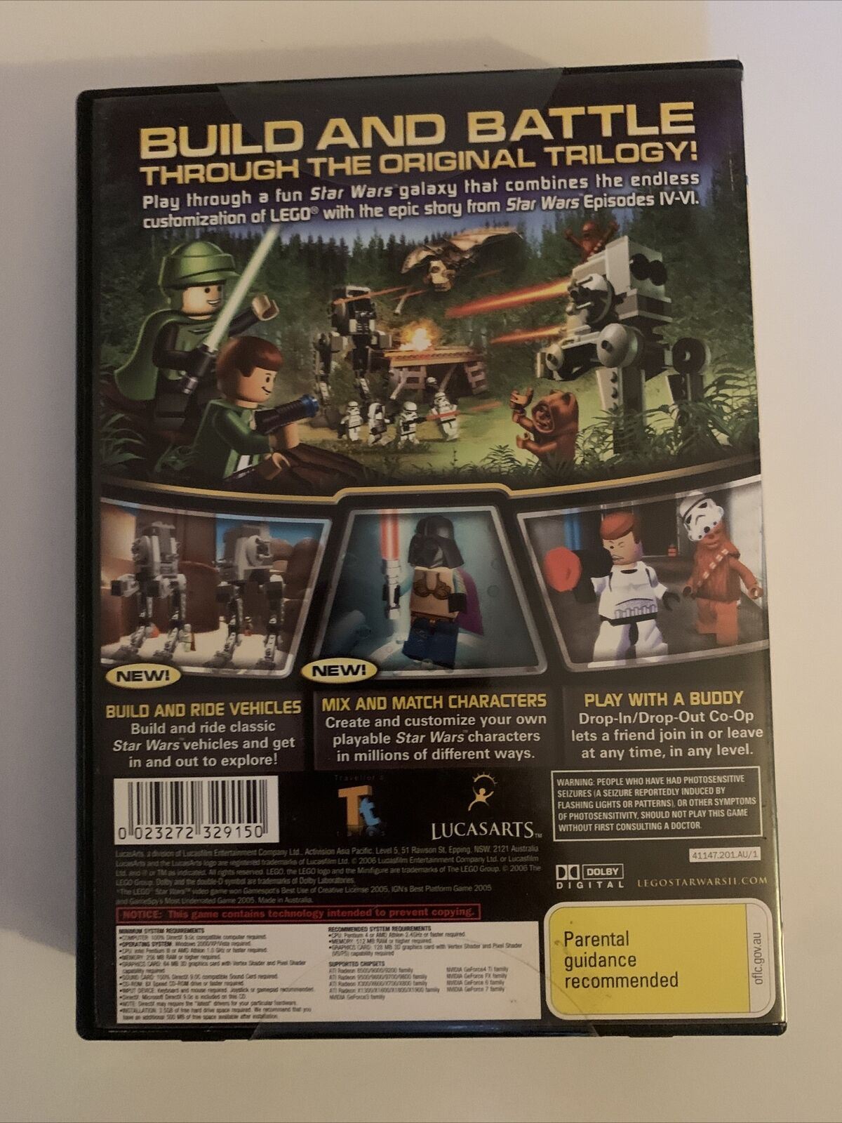 Lego Star Wars II: The Original Trilogy - PC Windows Game