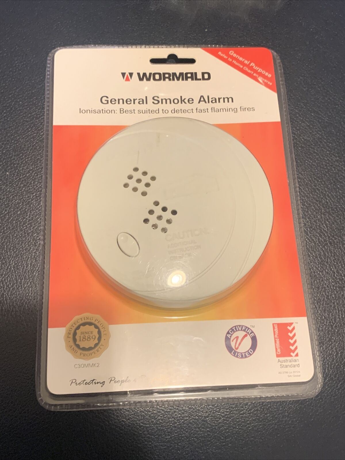 NEW Wormald General Smoke Alarm