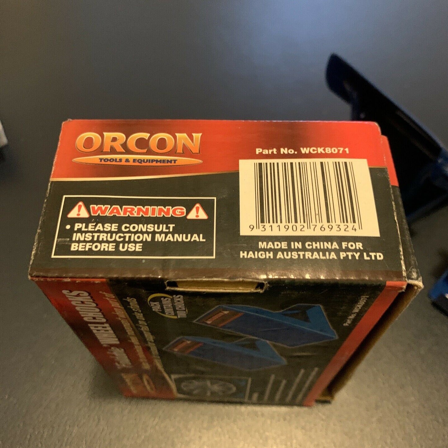 Orcon 2x Foldable Wheel Chocks