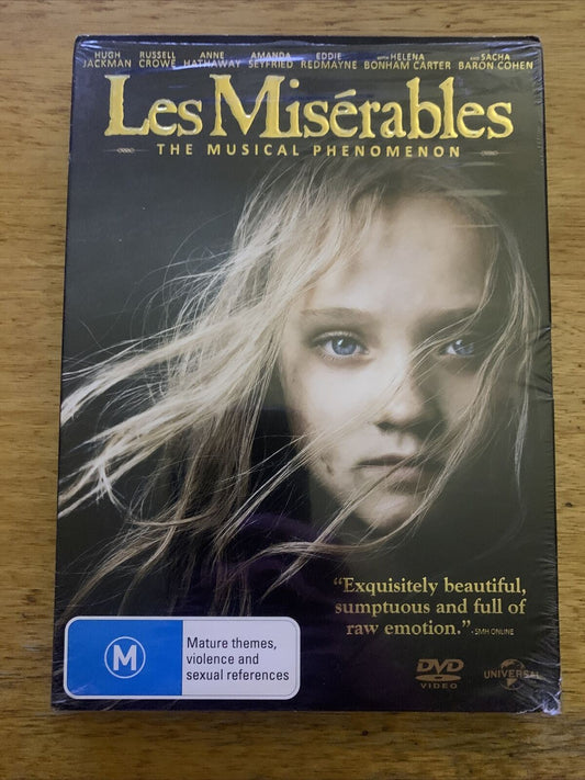 *Brand New* Les Miserables (DVD) Region 4&2