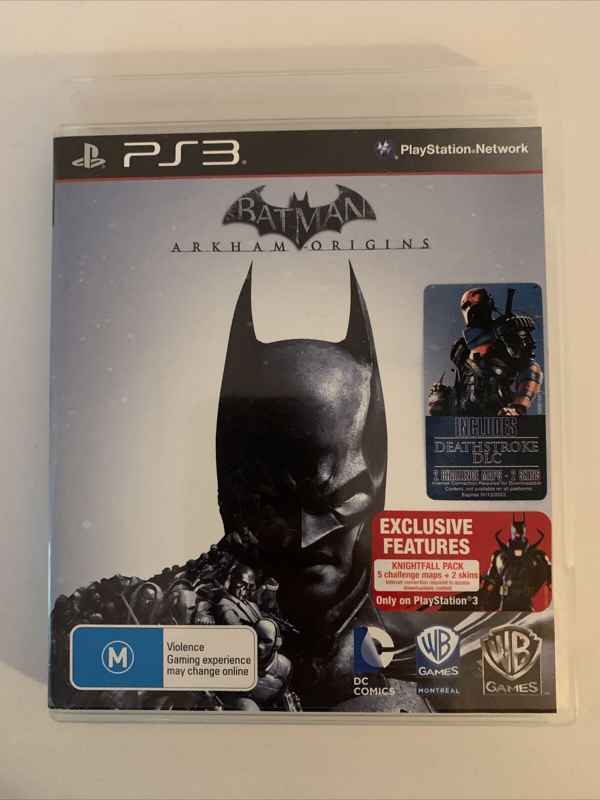 Batman Arkham Origins - Sony Playstation 3 PS3 & Manual