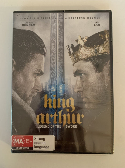 *New Sealed* King Arthur - Legend Of The Sword (DVD, 2017) Region 4