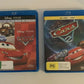 Disney Pixar Cars 1 & 2 (Blu-ray, 2012) Owen Wilson, Bonnie Hunt, Paul Newman