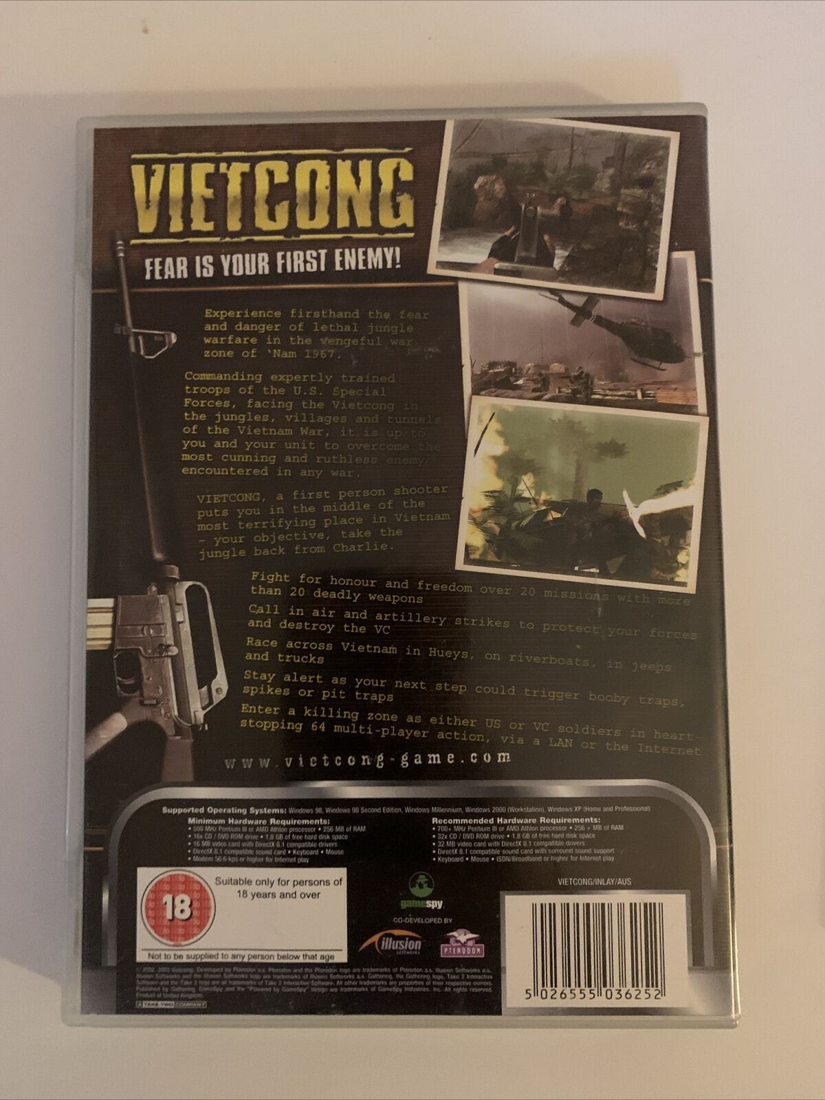 Vietcong 1 & 2 - PC Windows Game