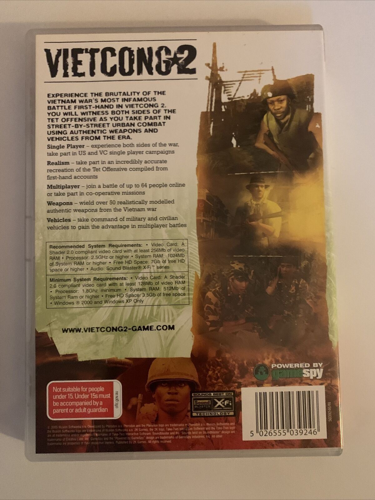 Vietcong 1 & 2 - PC Windows Game