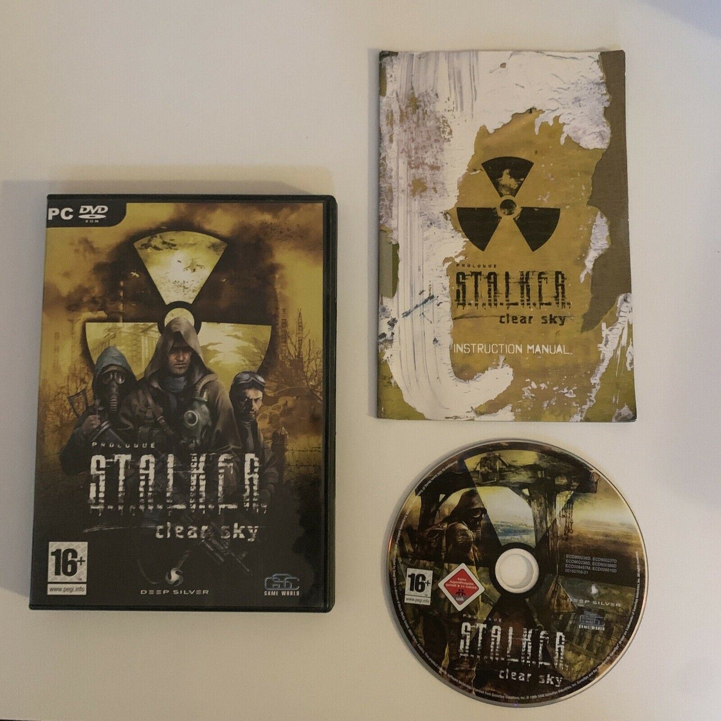 STALKER Clear Sky - Windows PC DVD-ROM Game with Manual