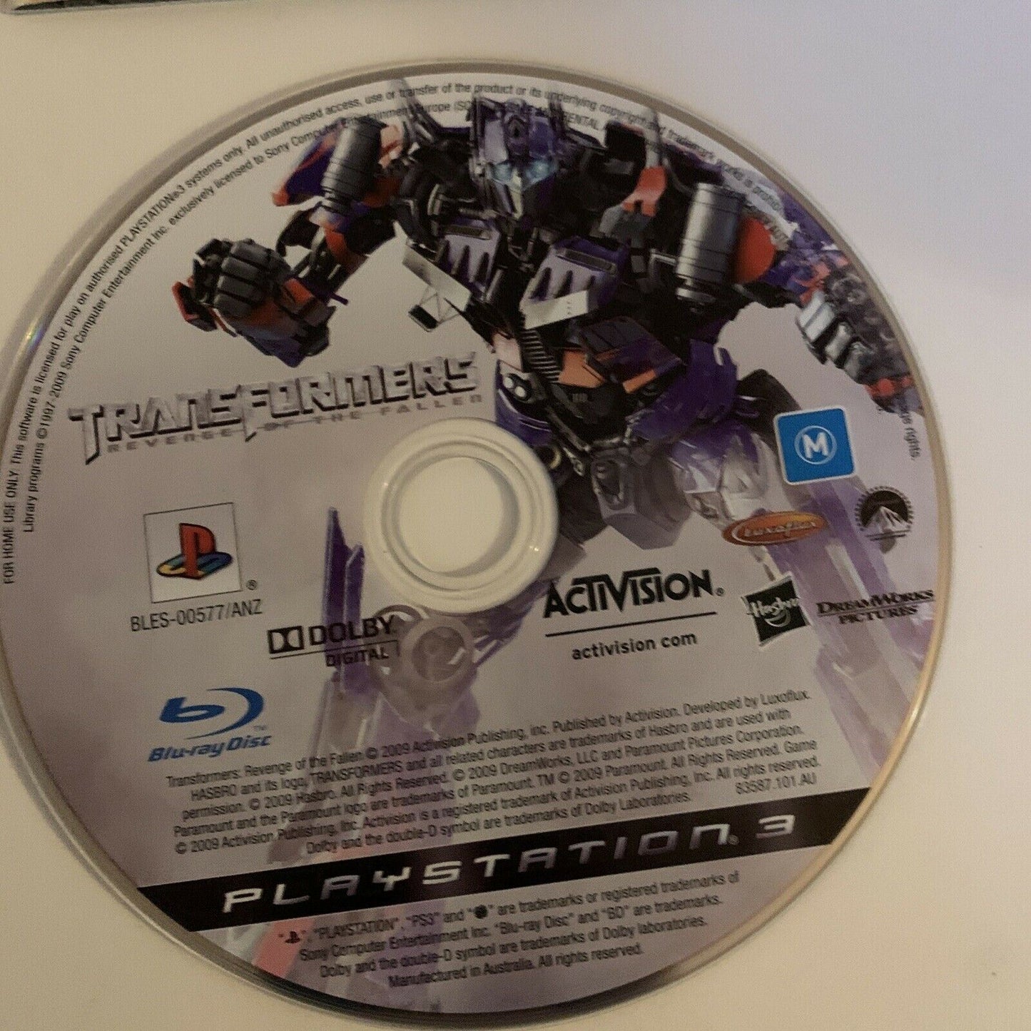 Transformers: Revenge of The Fallen - PS3 Playstation 3 Game
