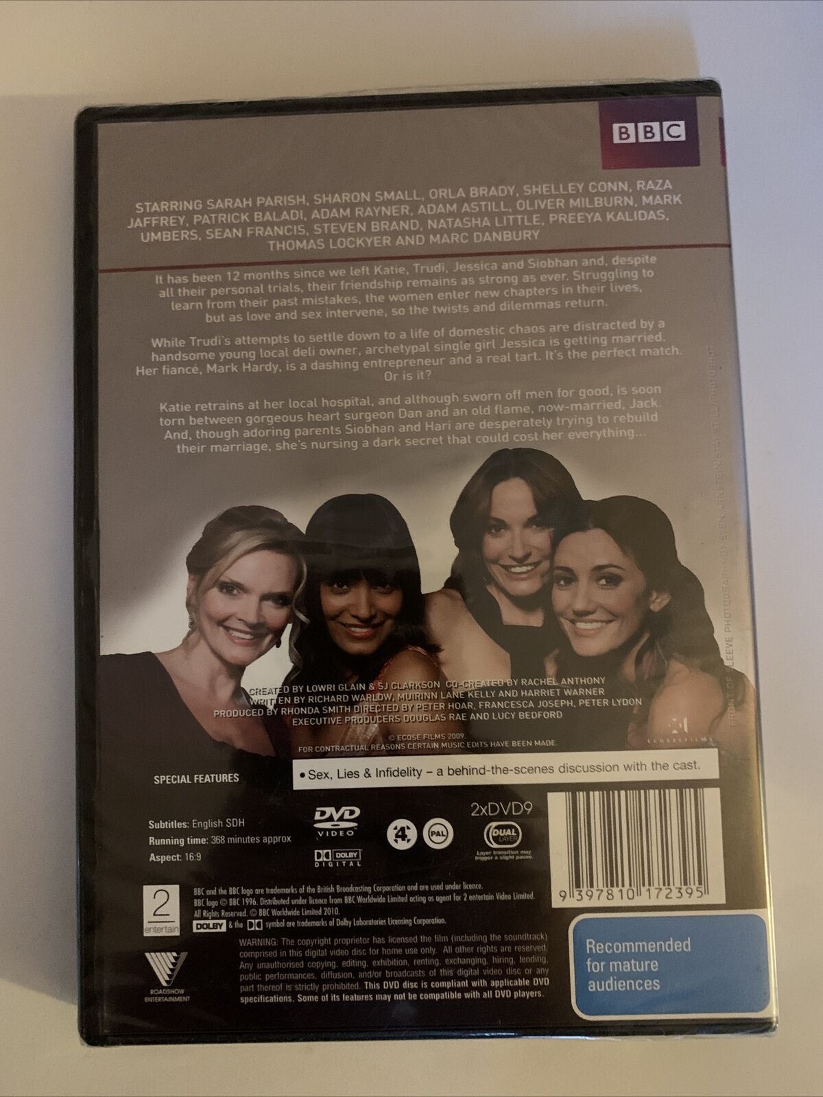 *New Sealed* Mistresses : Series 1 & 2 (DVD, 4-Disc Set) Region 4