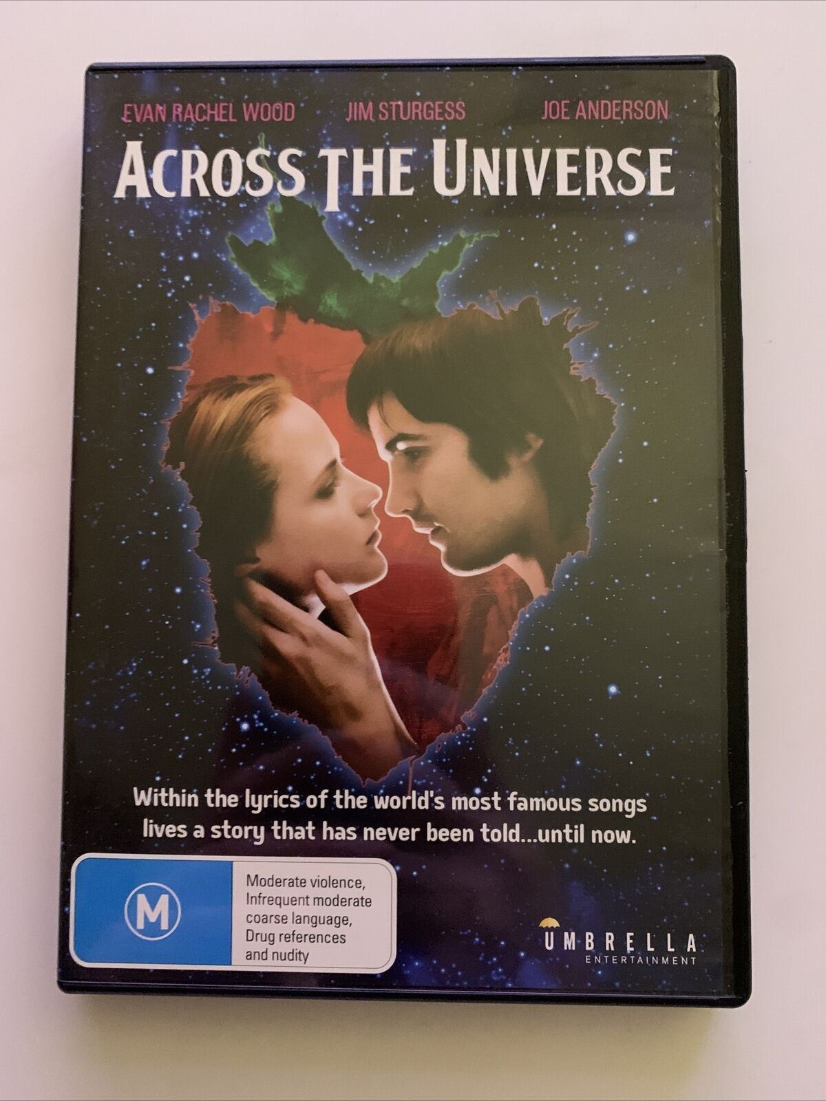 Across The Universe (DVD, 2007) Evan Rachel Wood, Jim Sturgess, Joe Anderson
