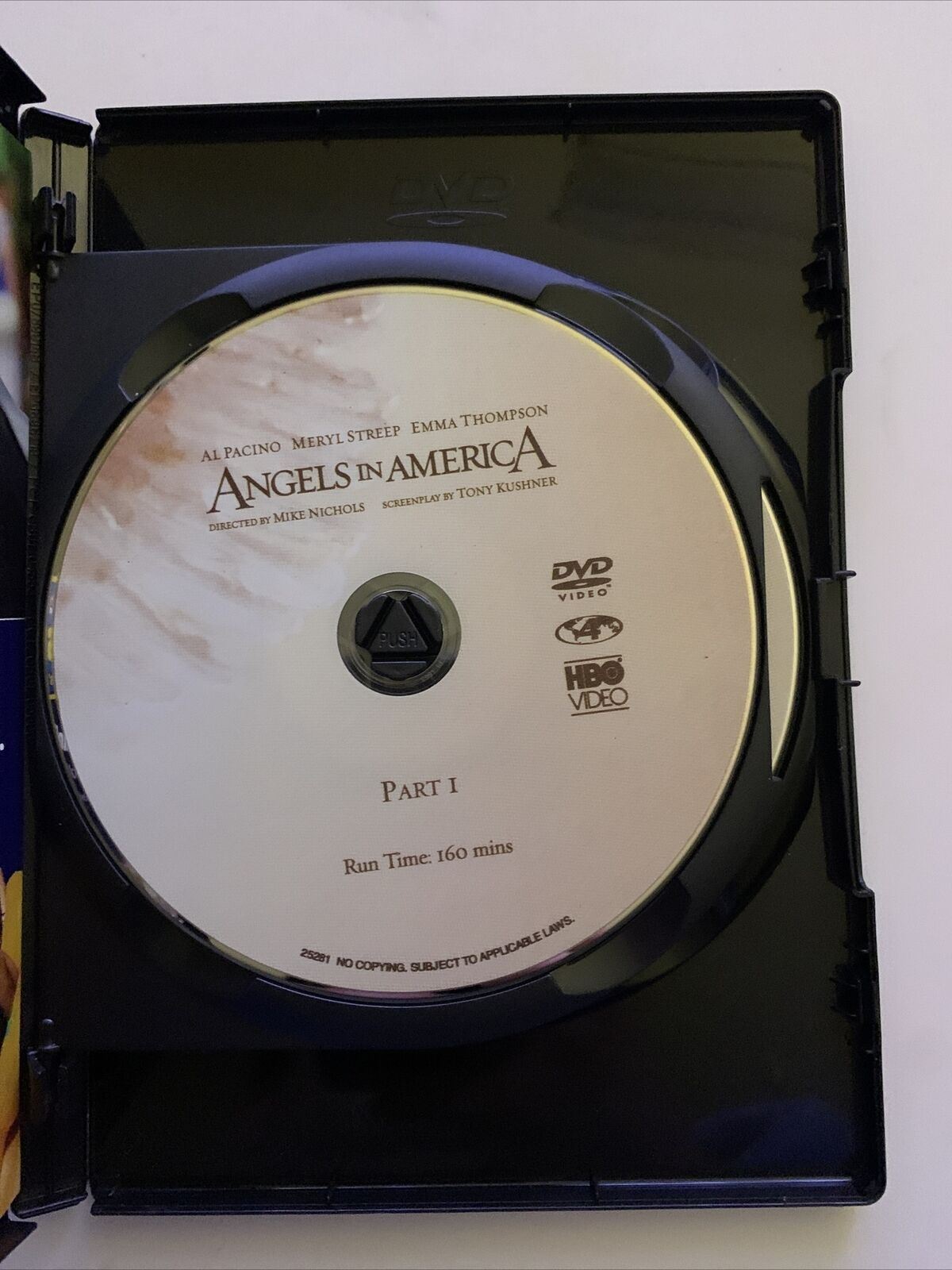 Angels In America (DVD, 2003, 2-Disc Set) Al Pacino, Meryl Streep. Region 4&2