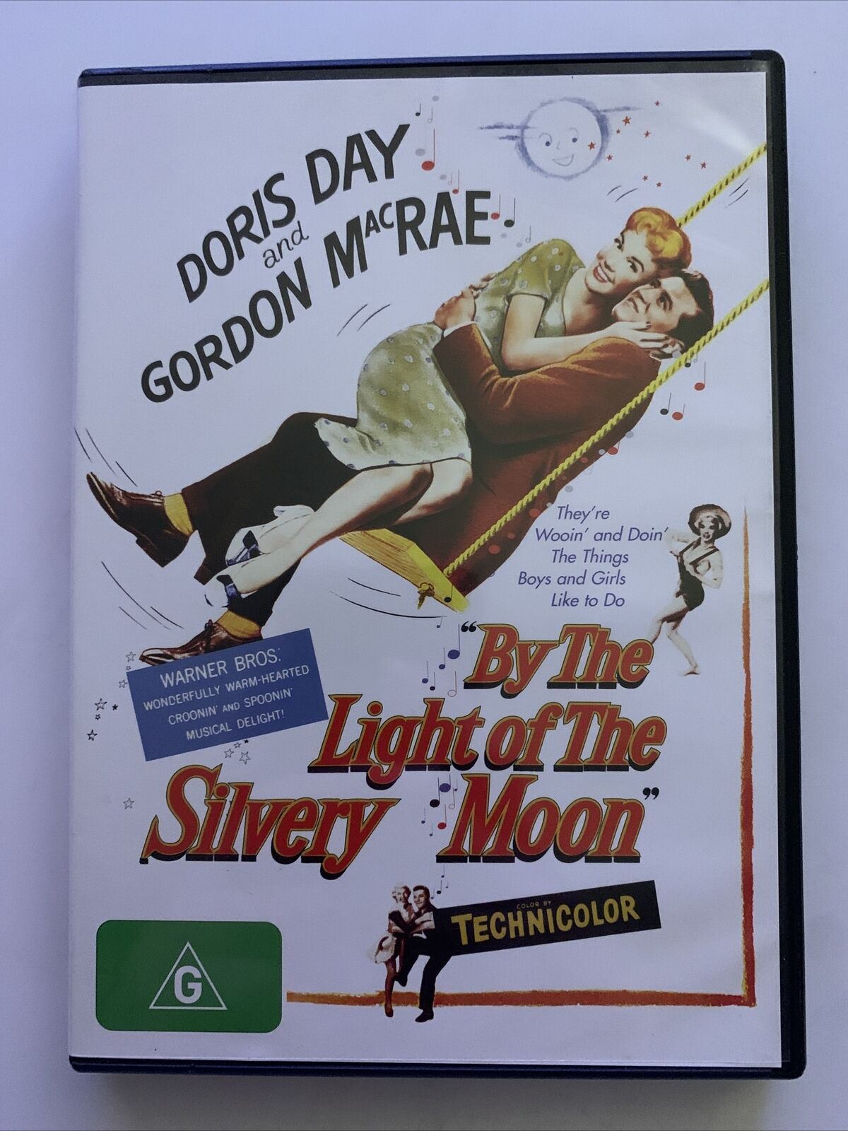 By The Light Of The Silvery Moon (DVD, 1953) Doris Day, Gordon MacRae. Region 4