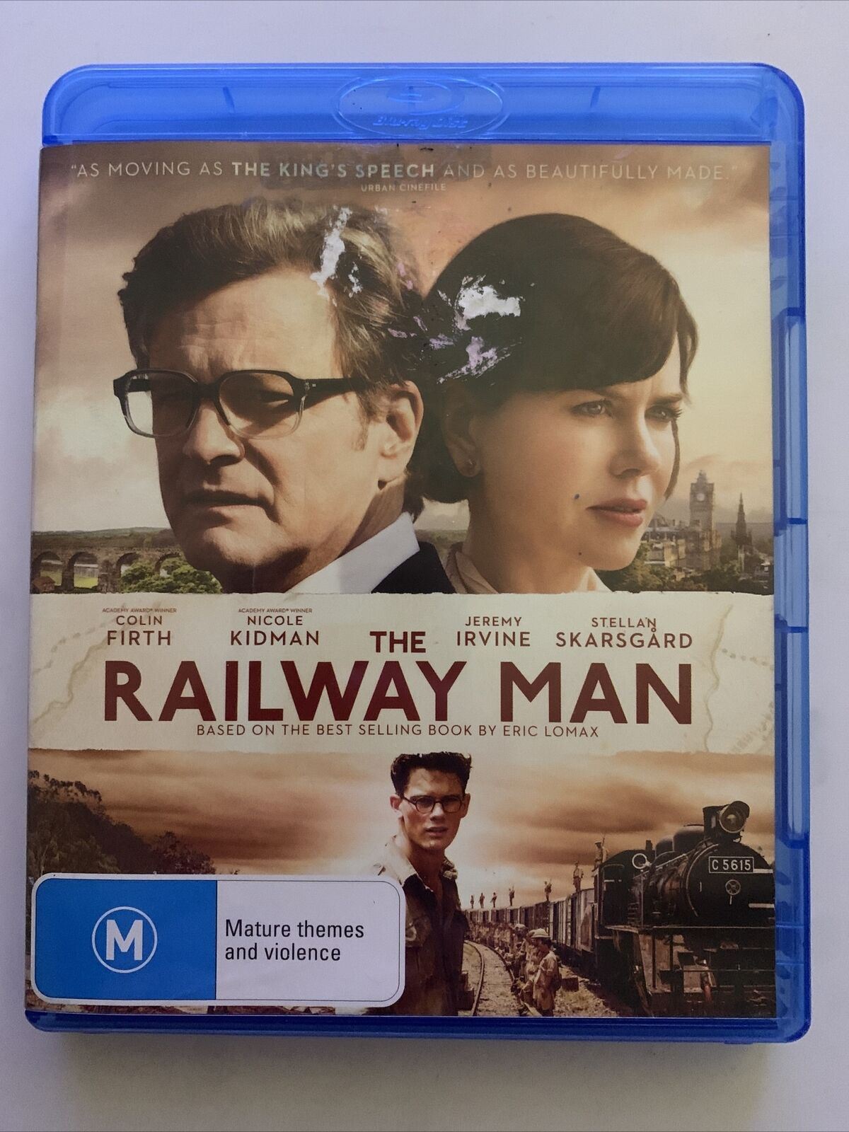 The Railway Man (Blu-ray, 2014) Colin Firth, Nicole Kidman