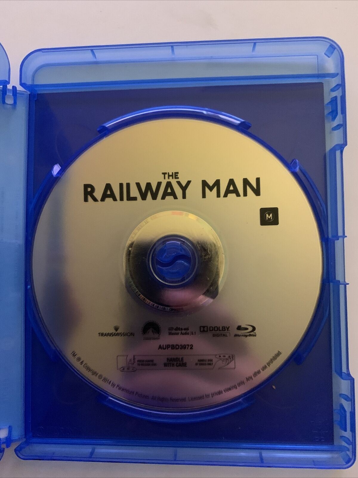 The Railway Man (Blu-ray, 2014) Colin Firth, Nicole Kidman