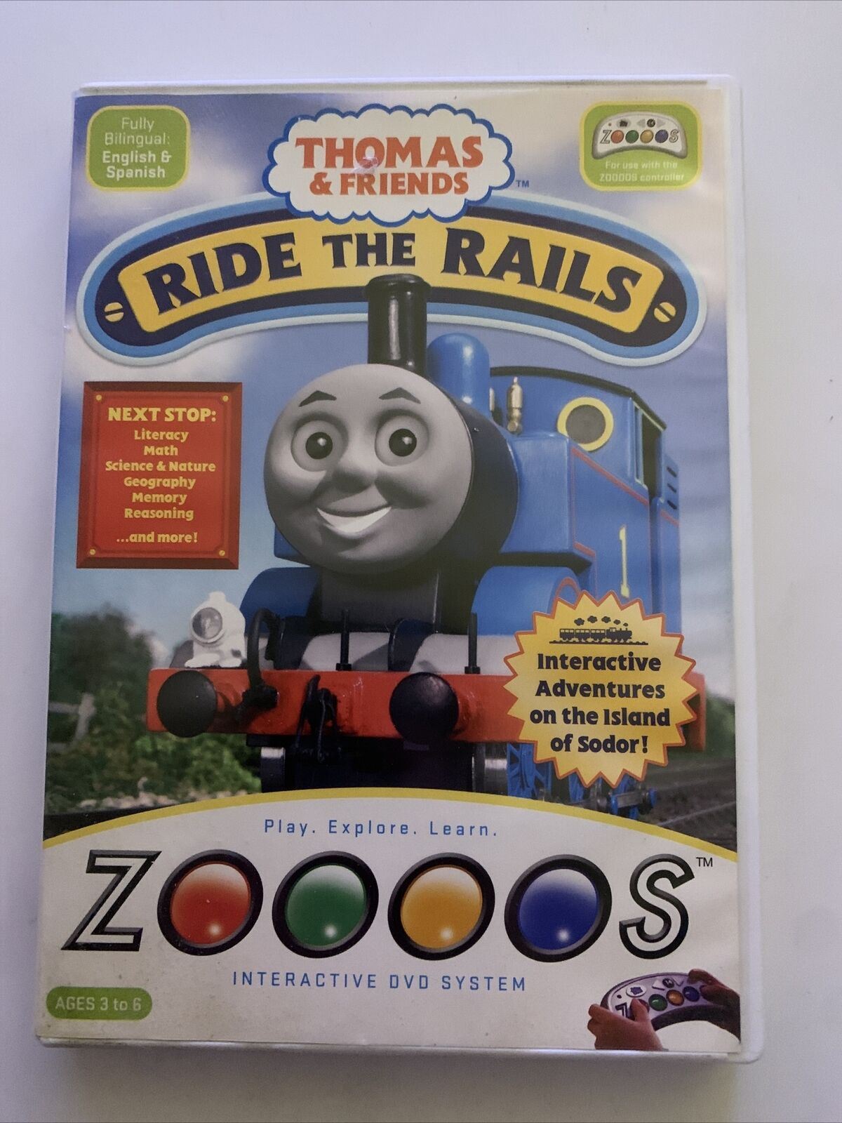 Thomas & Friends Ride The Rails - Interactive DVD ZOOOOS