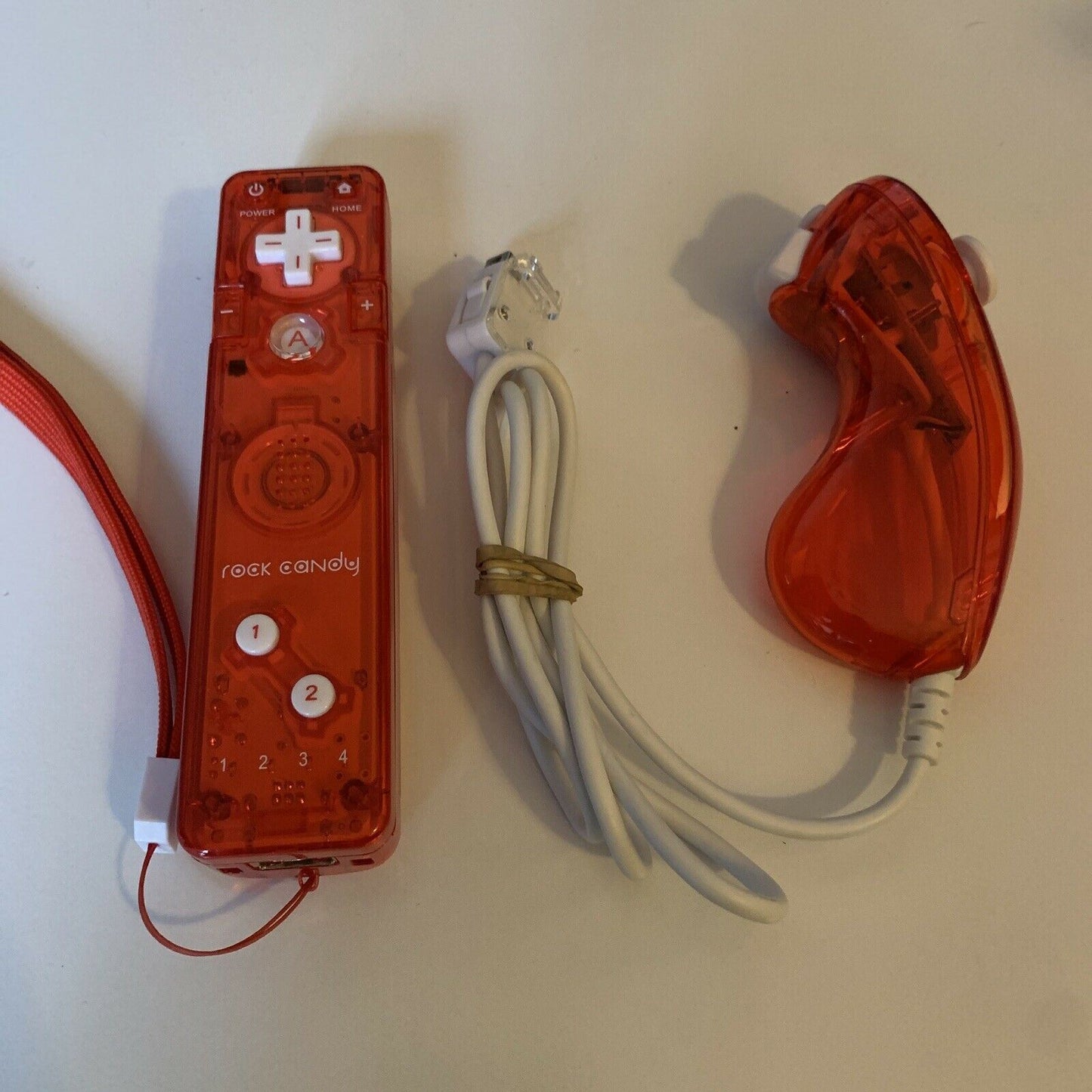 Rock Candy Wiimote Controller & Nunchuck PL-8560 for Nintendo Wii / Wii U