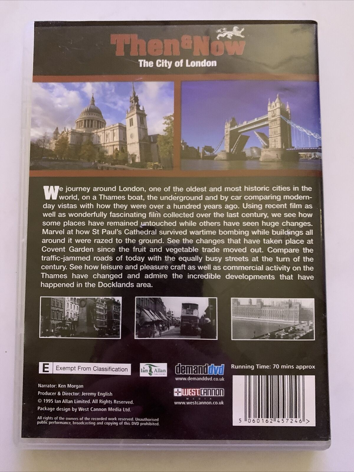 Then & Now - The City Of London (DVD) Documentary. All Regions