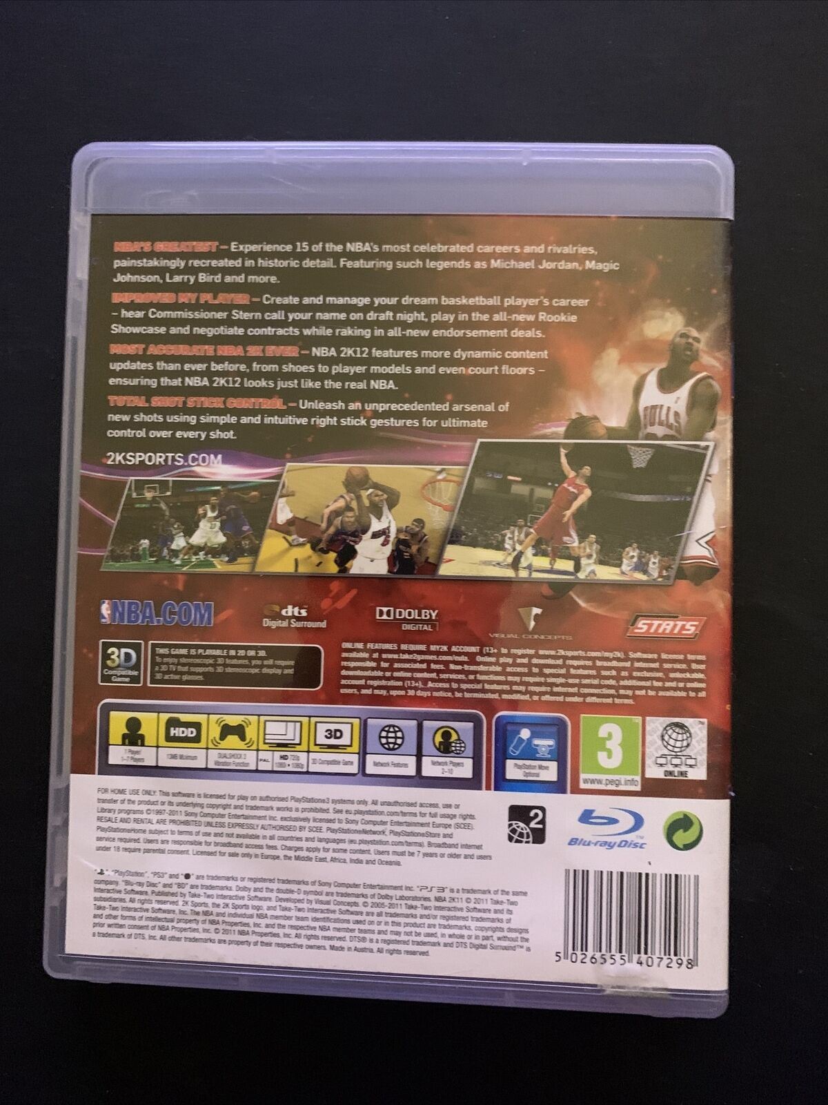 NBA 2K12 - PlayStation 3 PS3 Playstation Basketball Game