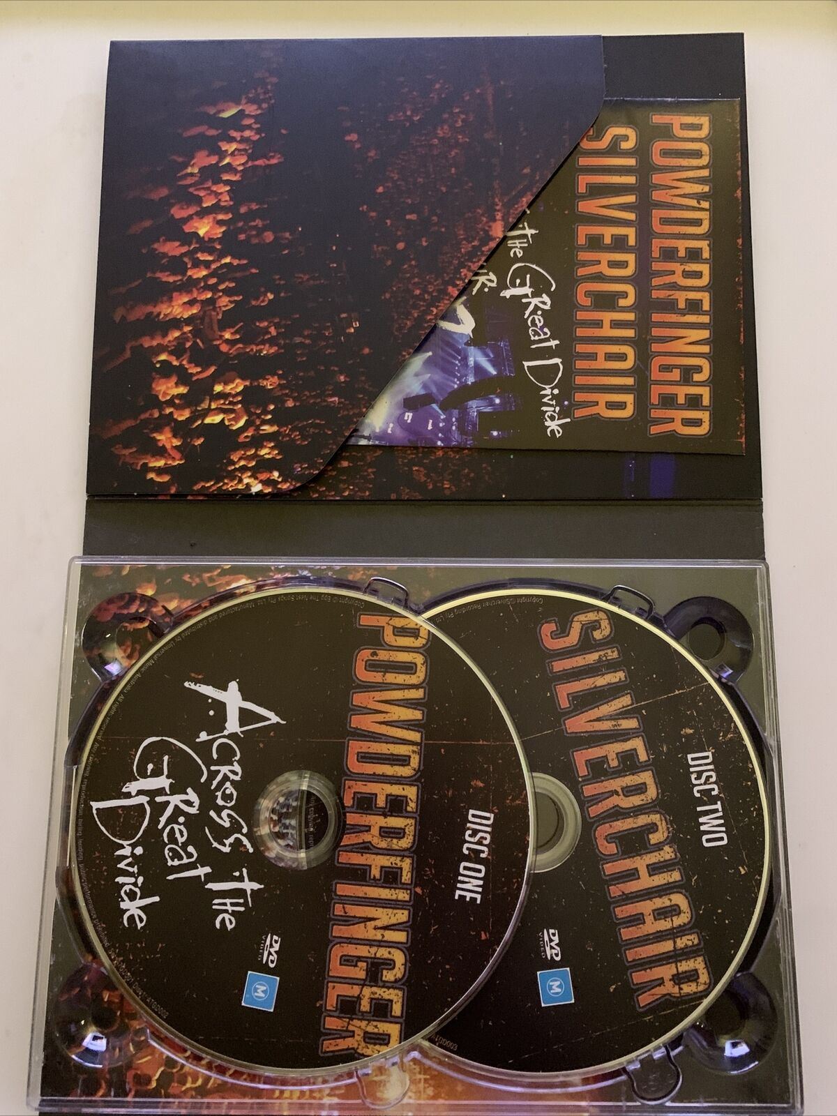 Powderfinger & Silverchair - Across The Great Divide Tour (DVD, 3-Disc) Region 4