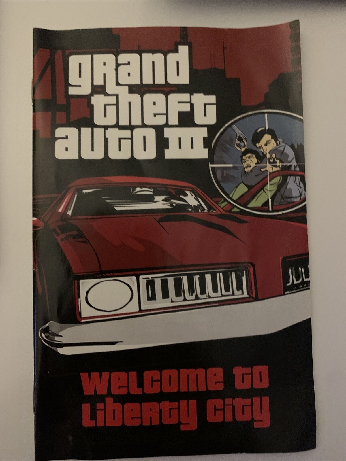 Grand Theft Auto 3 - Playstation 2 PS2 PAL Game with Map & Manual