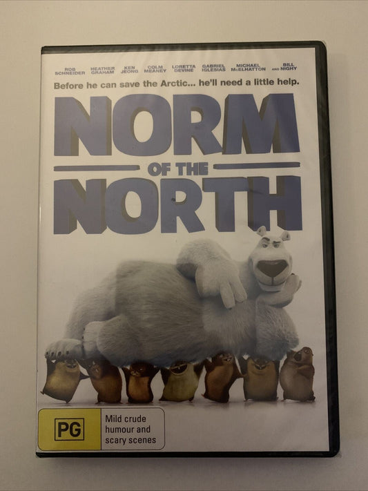 *New Sealed* Norm of the North (DVD, 2015) Rob Schneider, Ken Jeong. Region 4