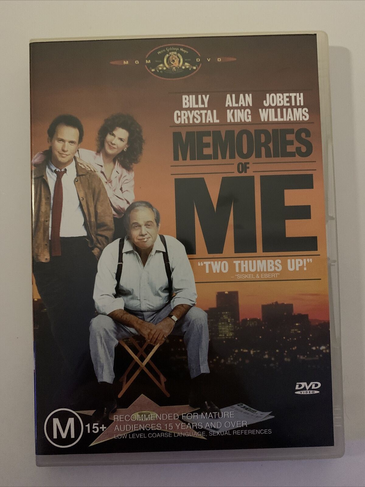 Memories Of Me (DVD, 1988) Billy Crystal, Alan King, JoBeth Williams. Region 4&2